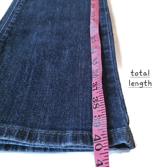 *SOLD* Levi's 515 Mid Rise Bootcut Jeans Dark Denim Women's Size 4M 27x32 - Picture 6 of 9